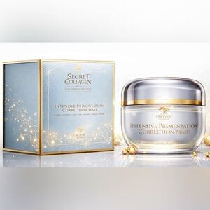 Secret Collagen Pigmentation Correction Sun Damage Erasing Mask ~ Retail $359